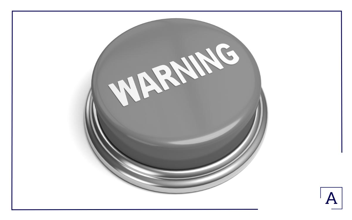 Trust Distributions Warning